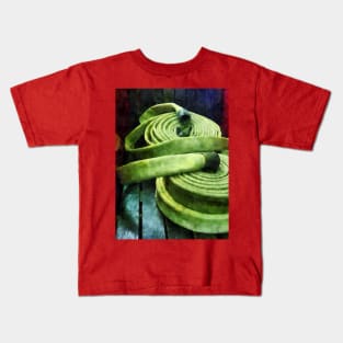 Coiled Fire Hoses Kids T-Shirt